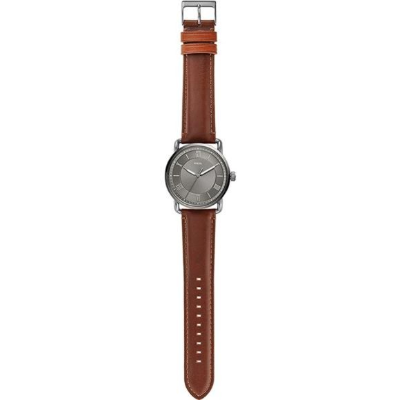 Fossil Men's Copeland Stainless Steel and Leather Casual Quartz Watch - Picture 5 of 6